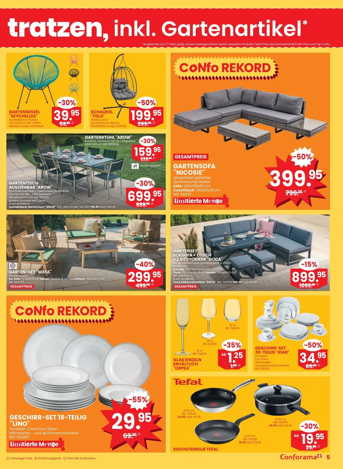 Conforama Prospekt von 11. März bis 24. März 2025 - Prospekt seite 5