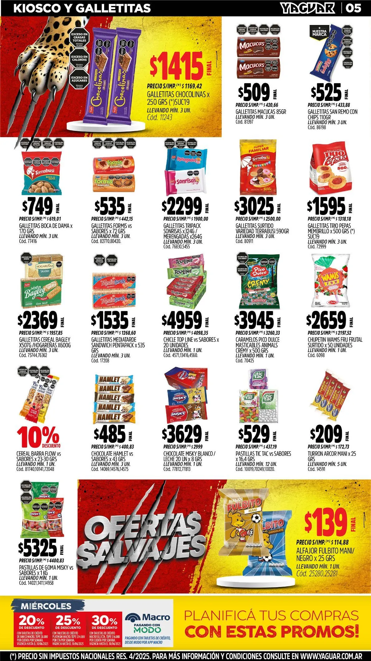 Ofertas de Yaguar Ofertas 30 de junio al 7 de julio 2025 - Página 5 del catálogo