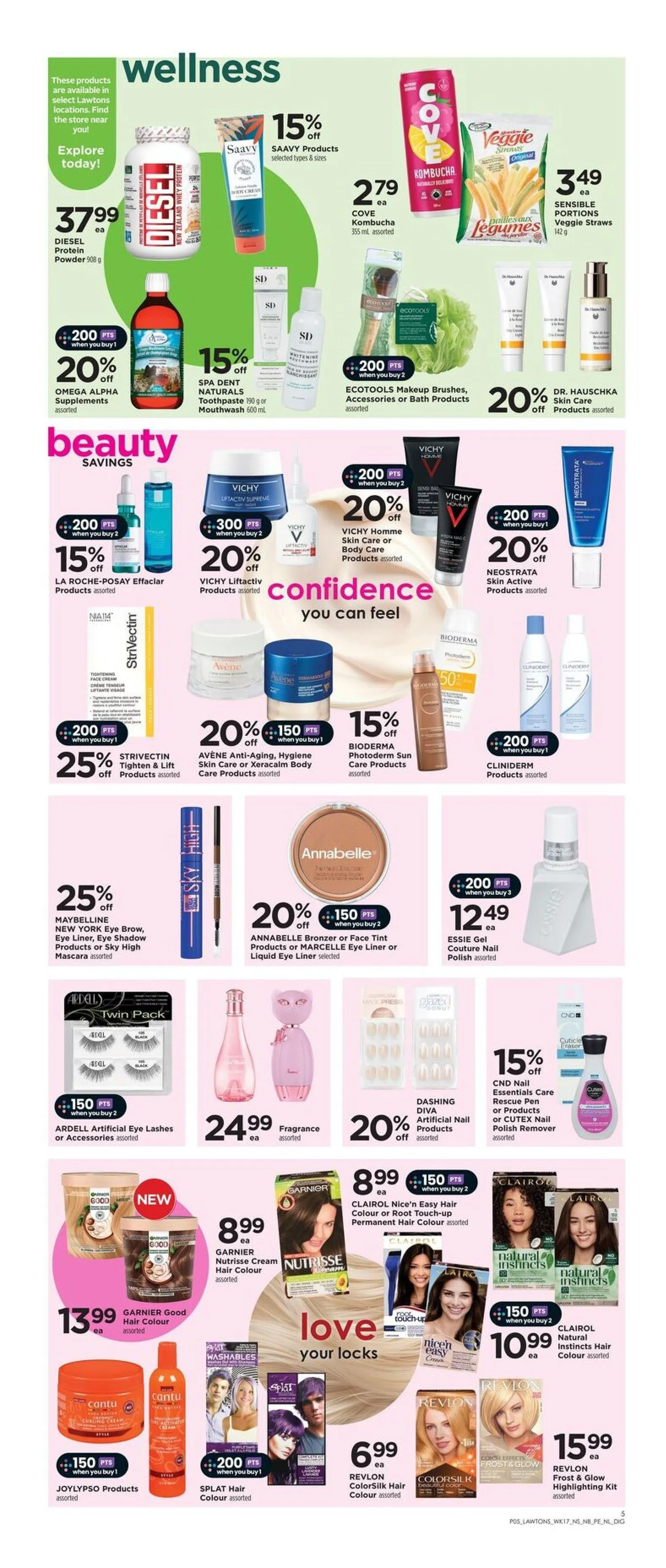 Lawtons Drugs  Sales from August 22 to August 28 2025 - flyer page 5