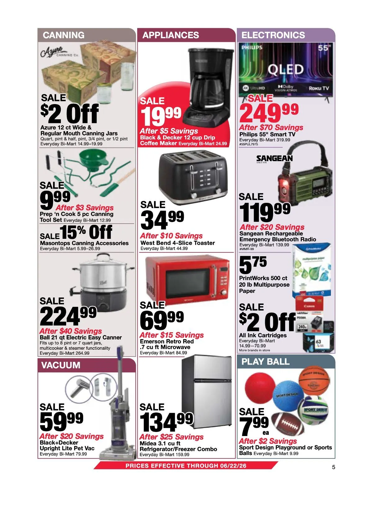 Weekly ad Bi-Mart Sales from June 1 to June 6 2026 - Page 5