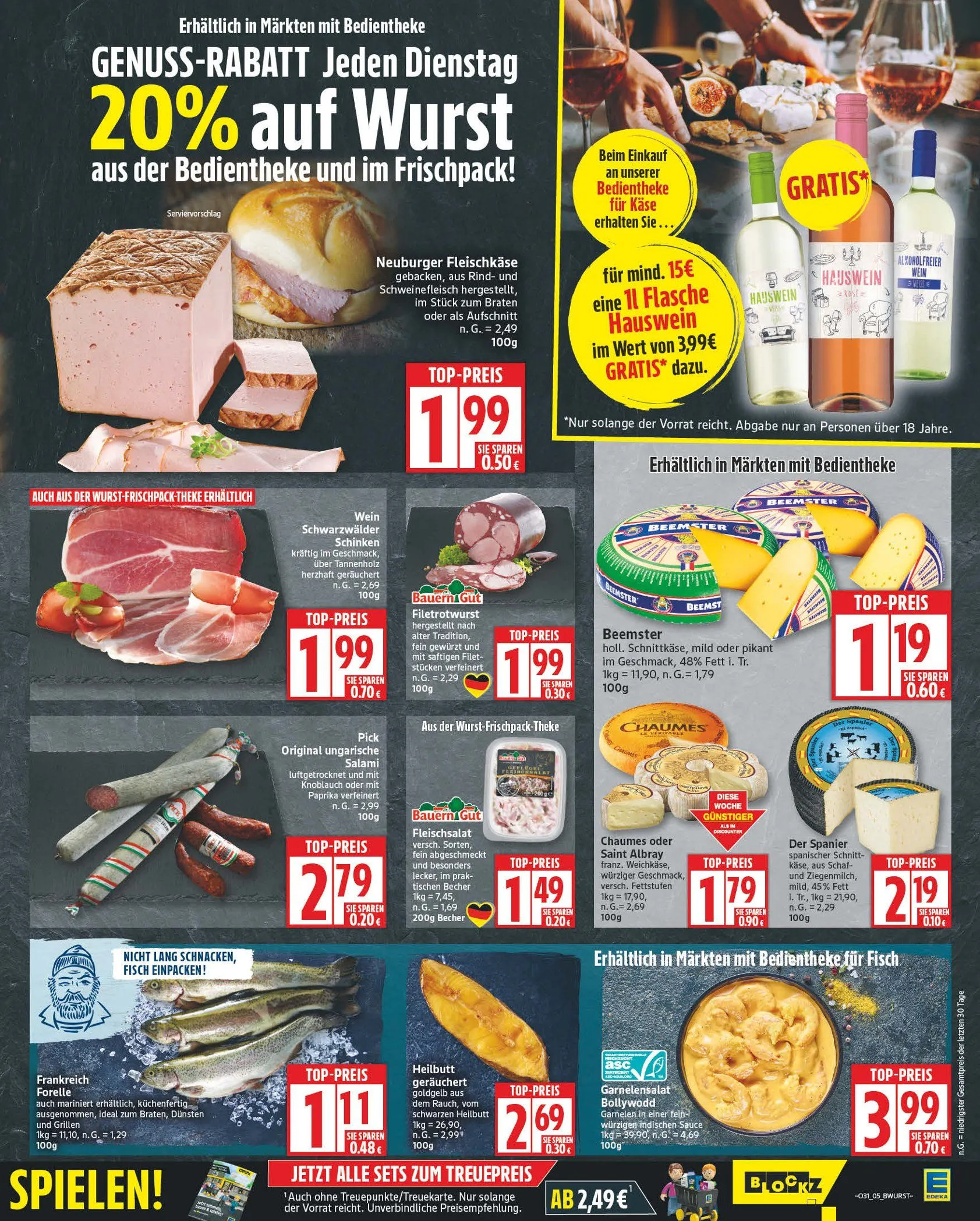 Edeka - Wöchentliche Prospekte von 28. Juli bis 2. August 2025 - Prospekt seite 5