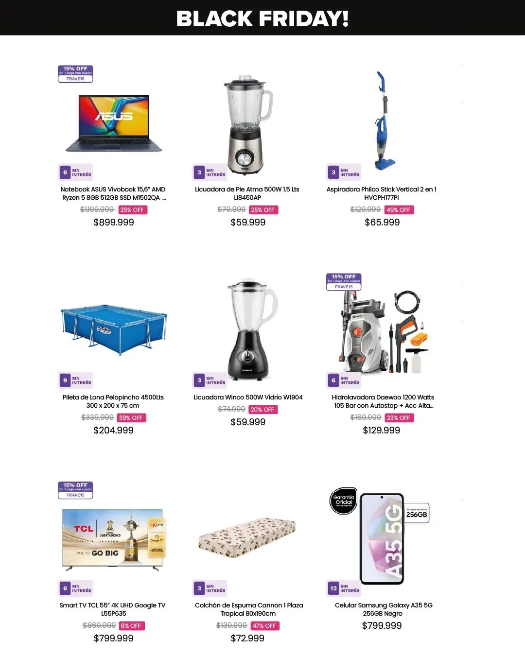 Ofertas de Fravega Black Friday Ofertas! 26 de noviembre al 4 de diciembre 2024 - Página 5 del catálogo