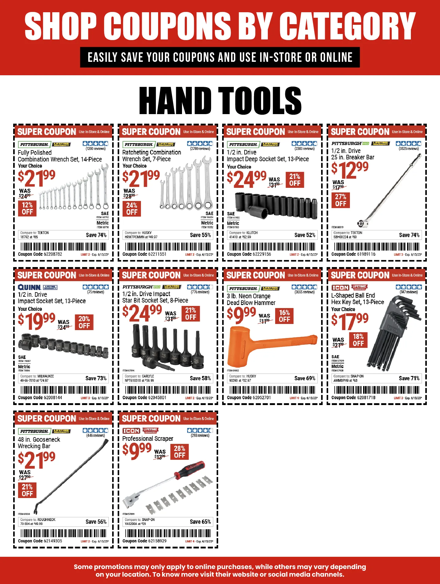 Weekly ad Harbor Freight Current weekly ad from June 2 to June 18 2025 - Page 4