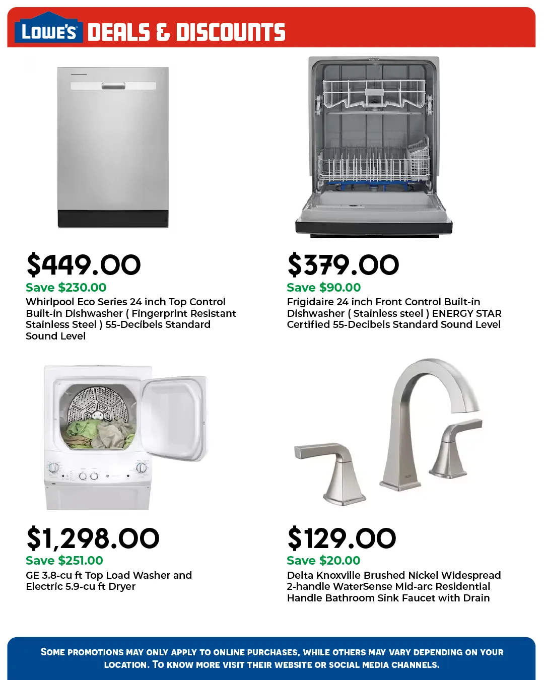 Weekly ad Lowe's Weekly Ad! from March 6 to March 27 2025 - Page 4