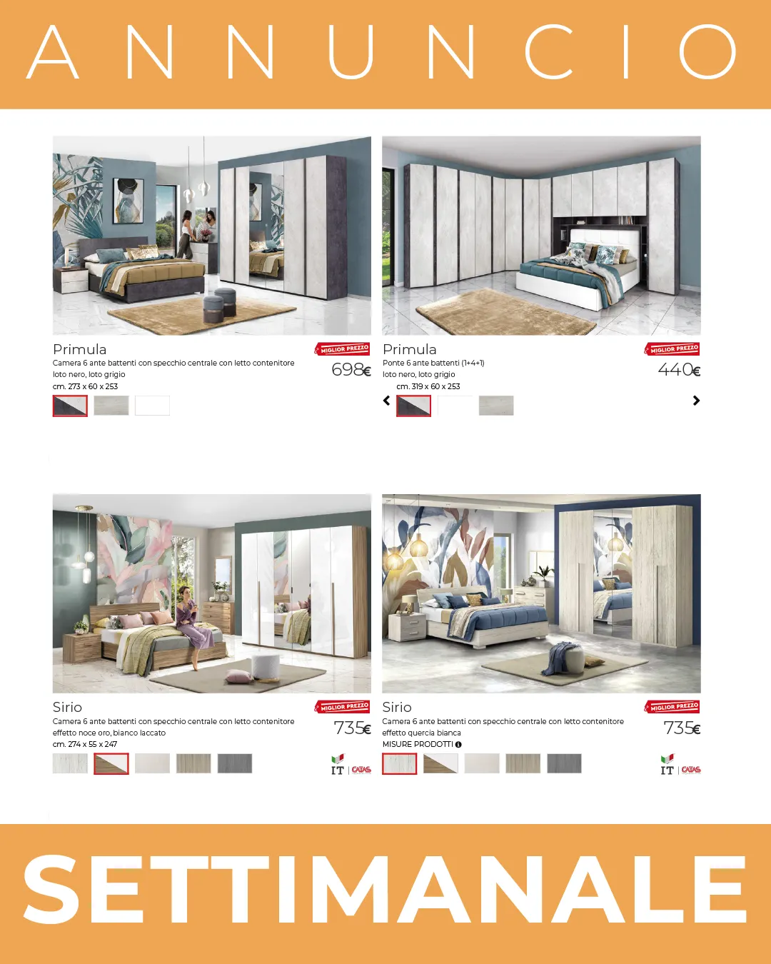 Mondo Convenienza Offerte e sconti da 4 settembre a 15 settembre di 2024 - Pagina del volantino 4