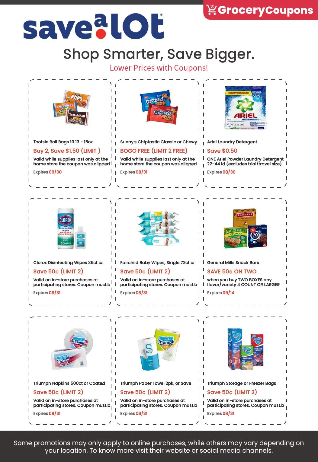 Weekly ad Save a Lot Coupons from August 1 to August 31 2025 - Page 4