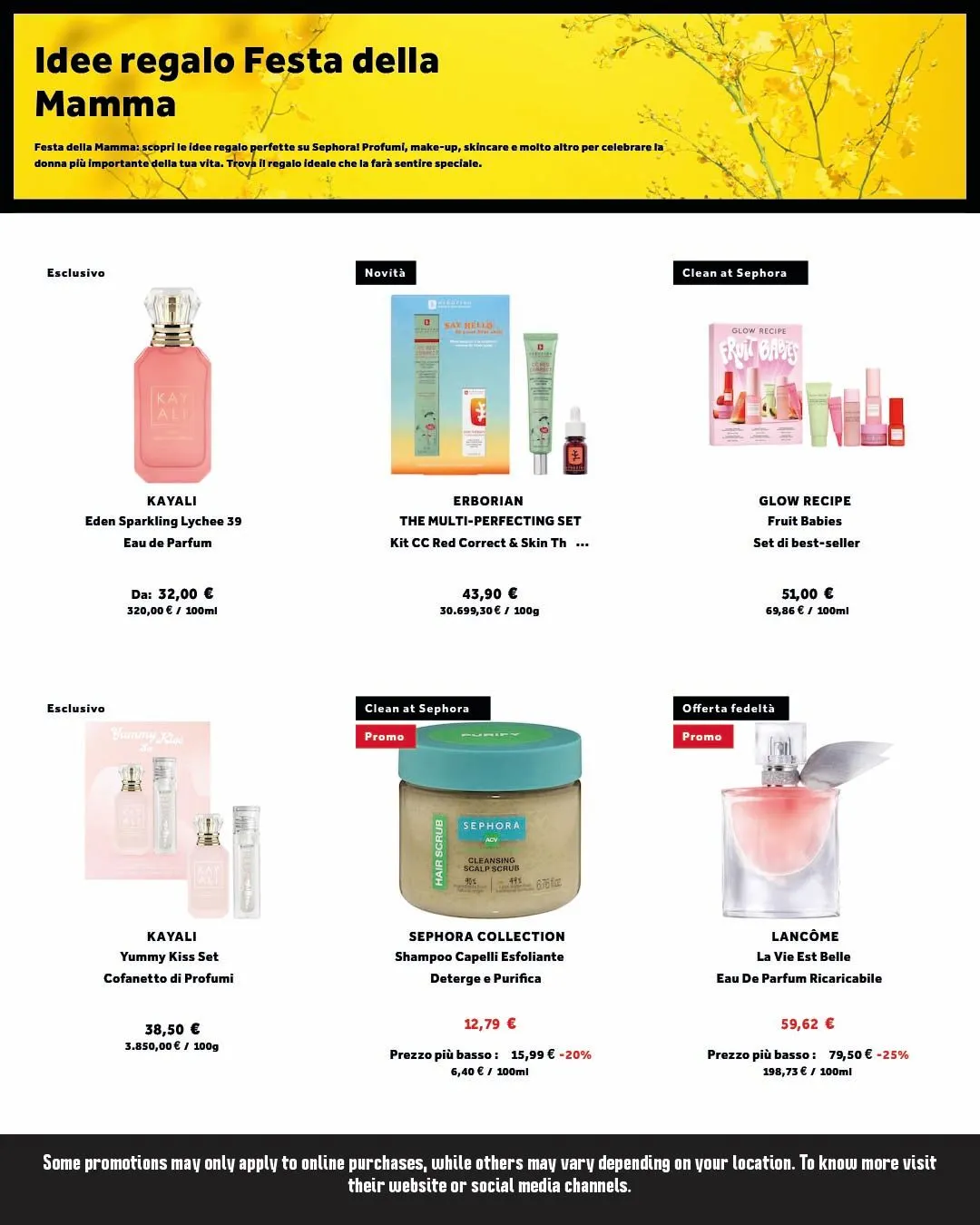 Sephora Annuncio settimanale da 23 aprile a 11 maggio di 2025 - Pagina del volantino 4