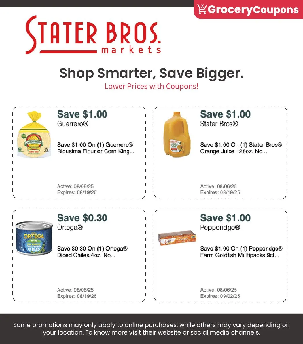 Weekly ad Stater Bros. coupons from August 8 to August 31 2025 - Page 4
