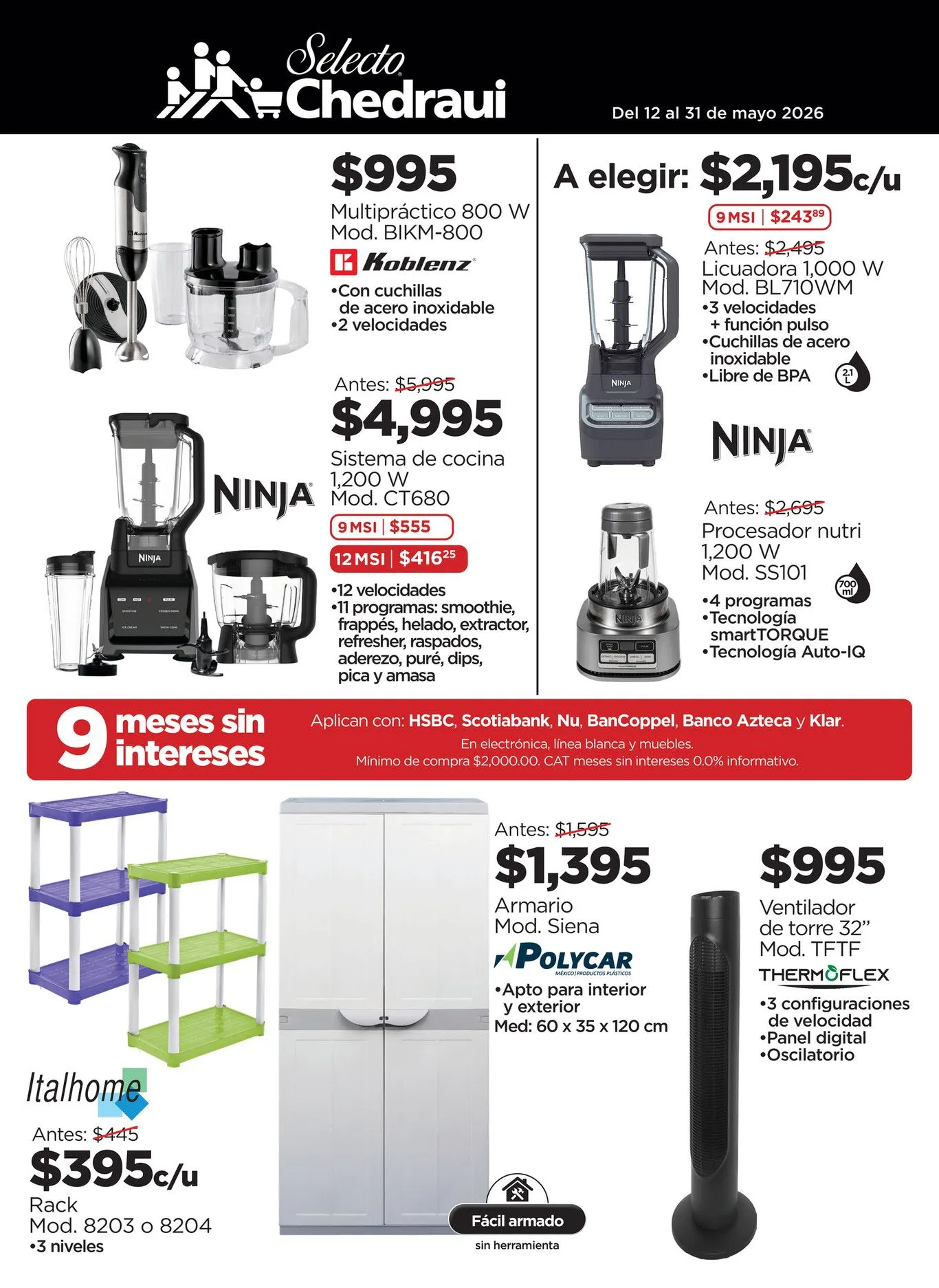 Catálogo de Ofertas 12 de mayo al 31 de mayo 2026 - Pagina 1