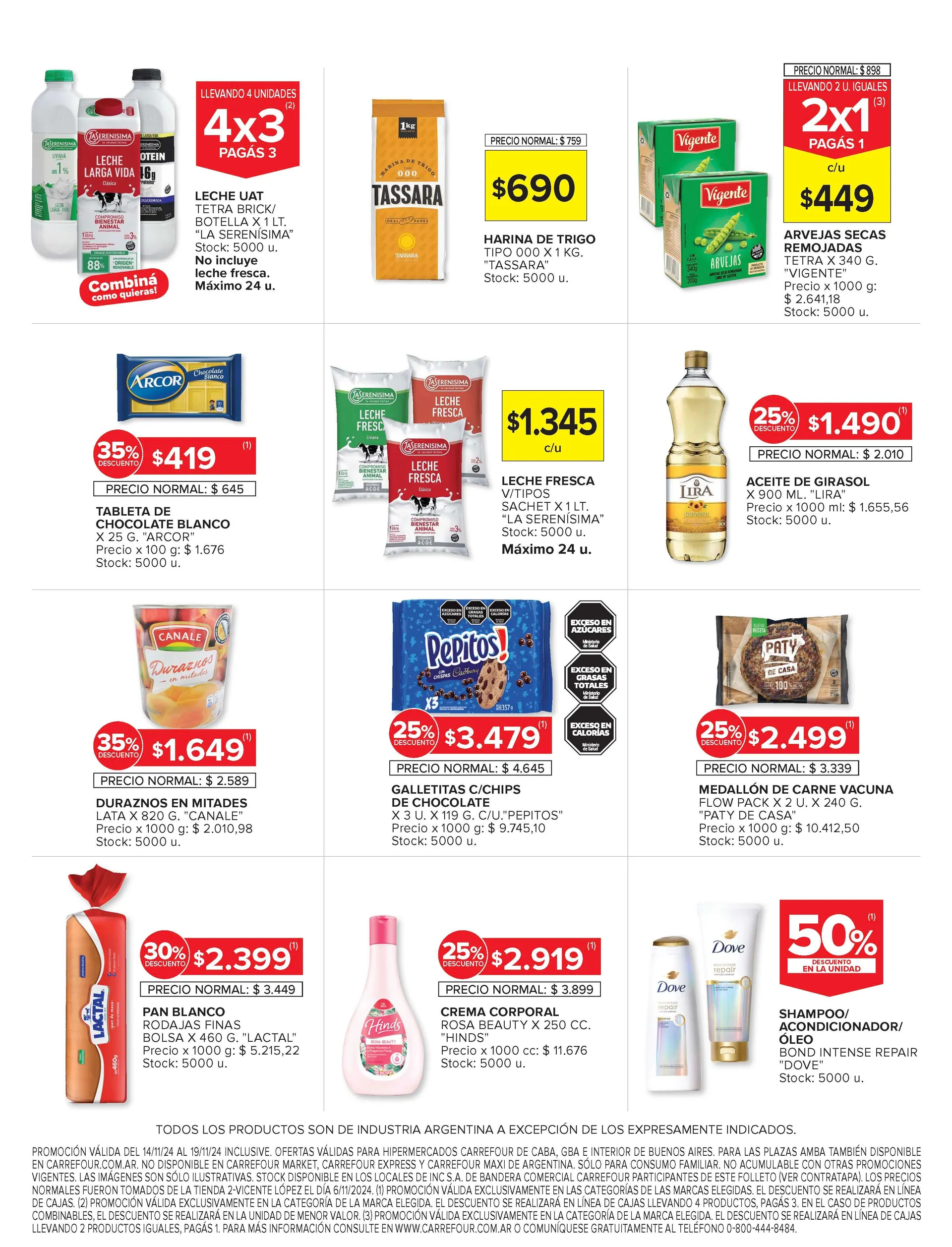 Ofertas de Carrefour Ofertas y Descuentos 14 de noviembre al 19 de noviembre 2024 - Página 12 del catálogo