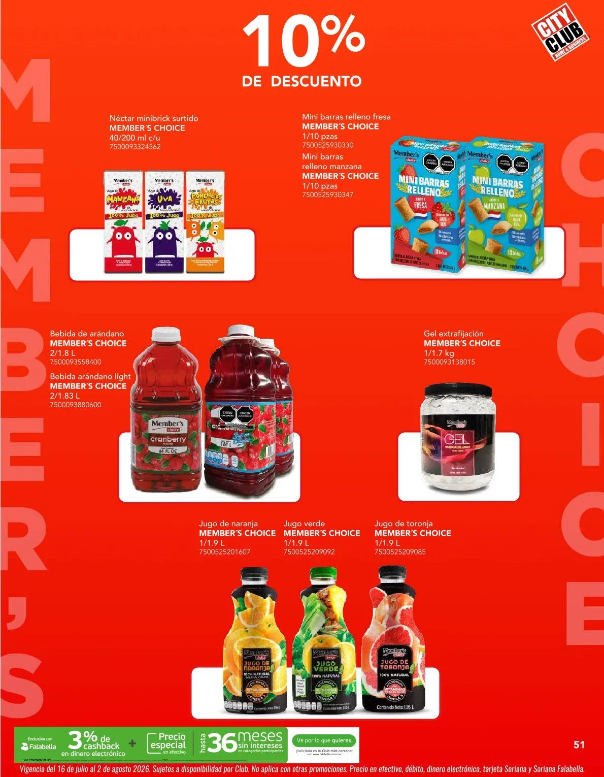 Catálogo de City Club Ofertas 1 de julio al 31 de julio 2026 - Pagina 51