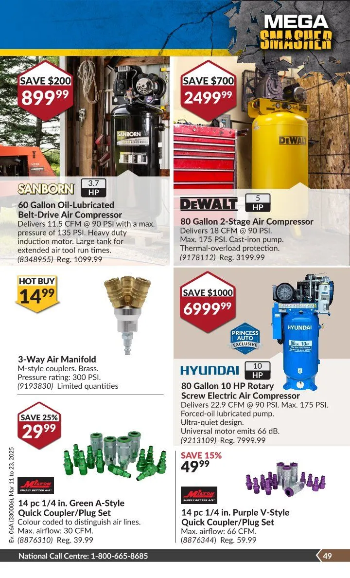 Princess Auto flyers from March 11 to March 23 2025 - flyer page 38