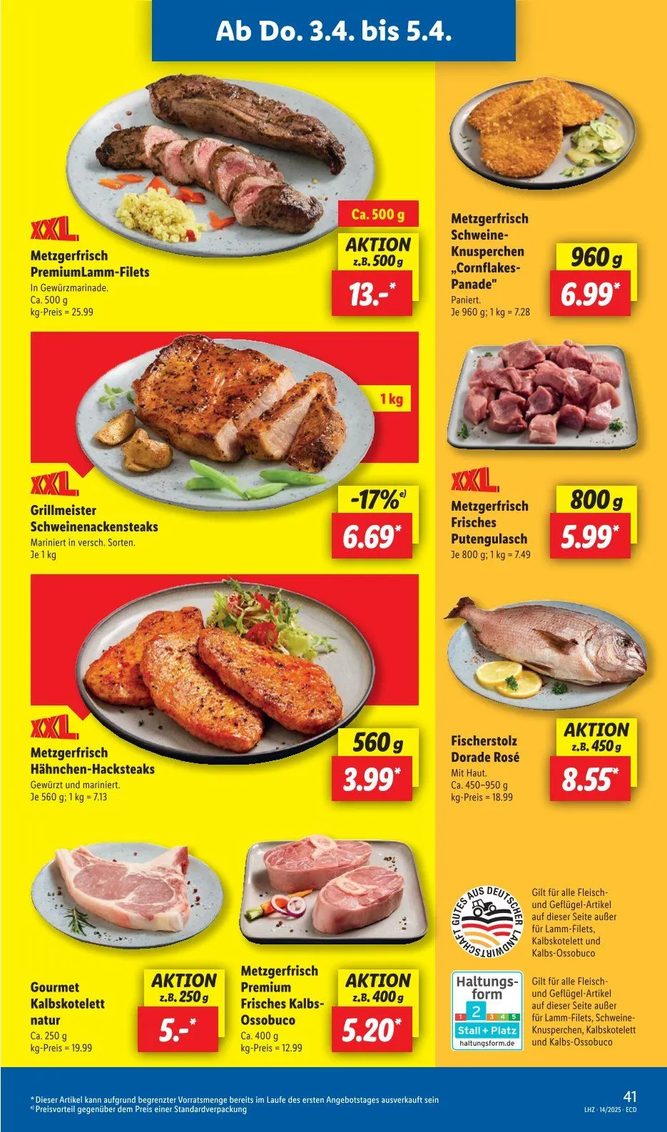 Lidl Prospekt von 31. März bis 15. April 2025 - Prospekt seite 42