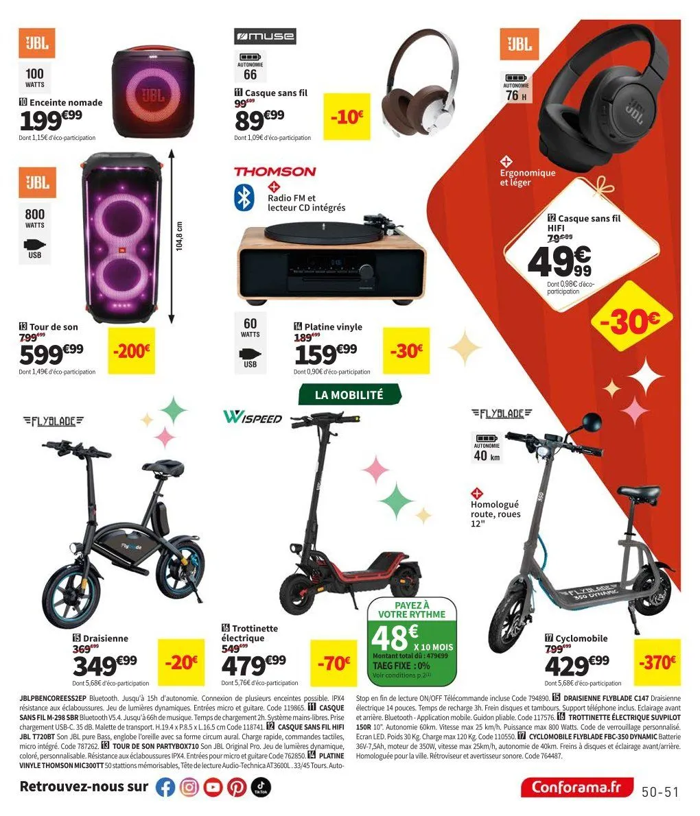 Conforama Catalogue du 1 décembre au 25 décembre 2025 - Catalogue page 51