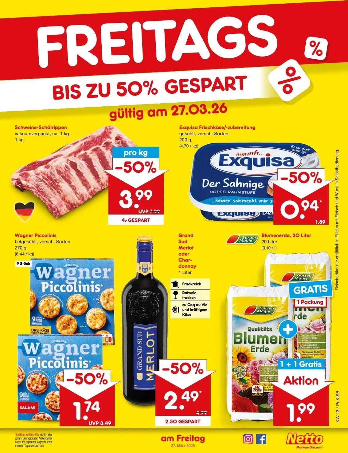  Netto Marken-Discount Prospekte von 23. März bis 28. März 2026 - Prospekt seite 51
