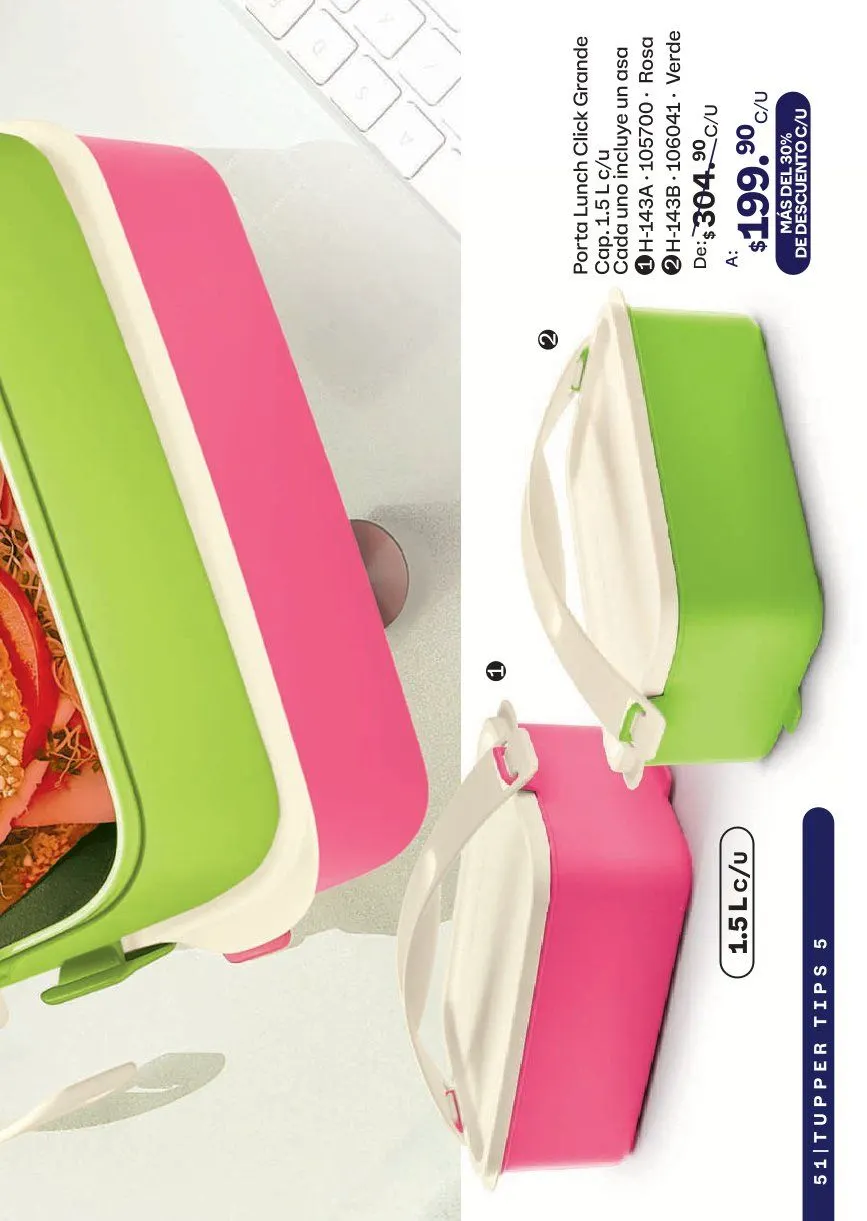 Catálogo de Tupperware Ofertas 17 de abril al 20 de mayo 2026 - Pagina 51