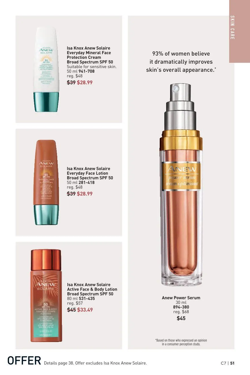 Avon Sales from April 1 to April 30 2026 - flyer page 51