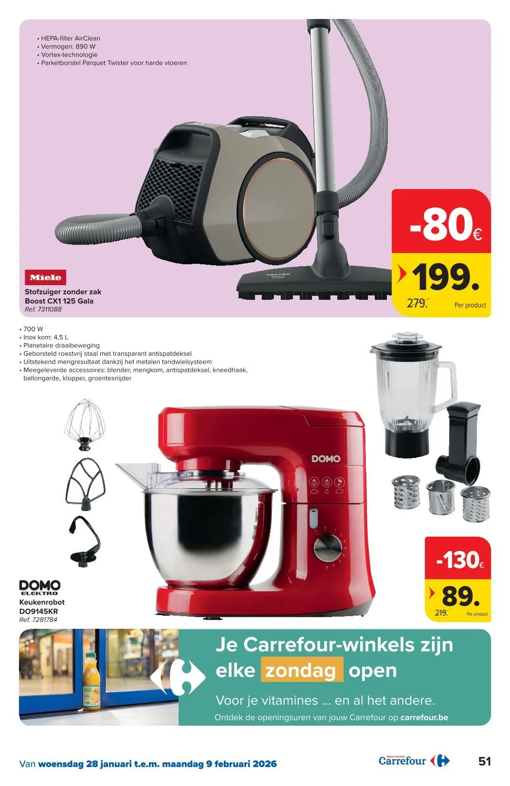 Carrefour folder van 28 januari tot 9 februari 2026 - folder pagina 51