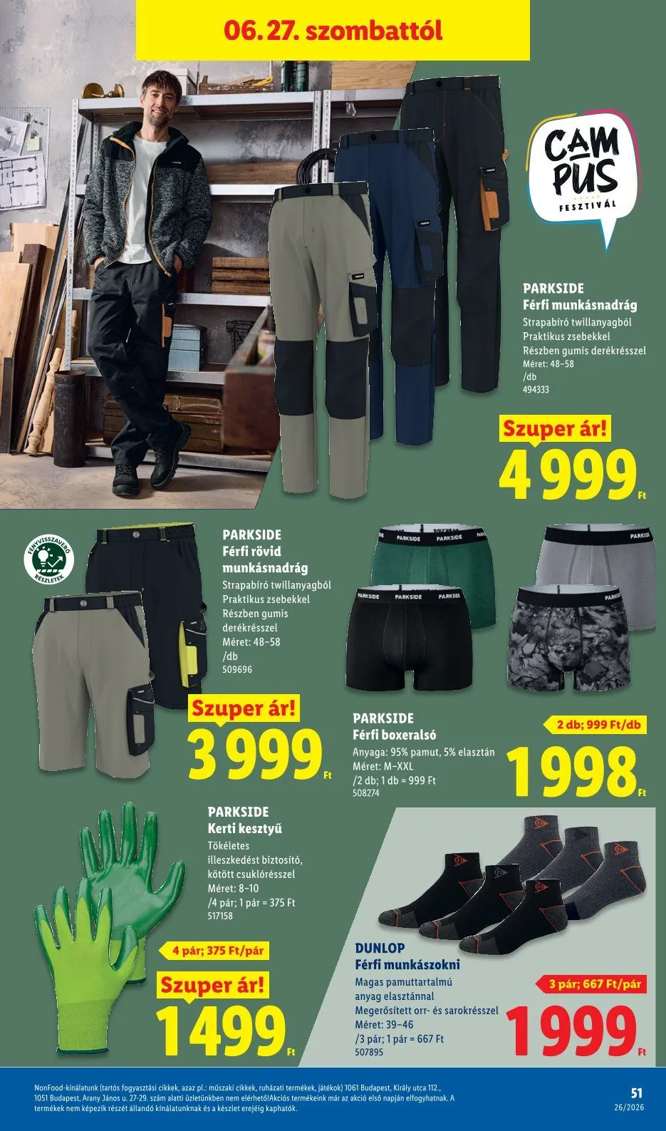 Katalógus Lidl legfrissebb ajánlatai június 25.-tól július 7.-ig 2026. - Oldal 51