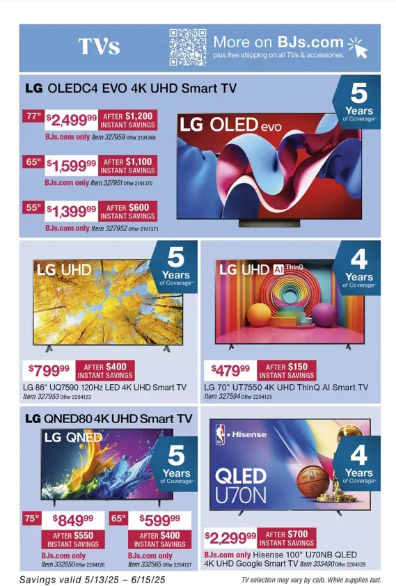 Weekly ad Bj's Weekly Ad from May 19 to June 15 2025 - Page 49