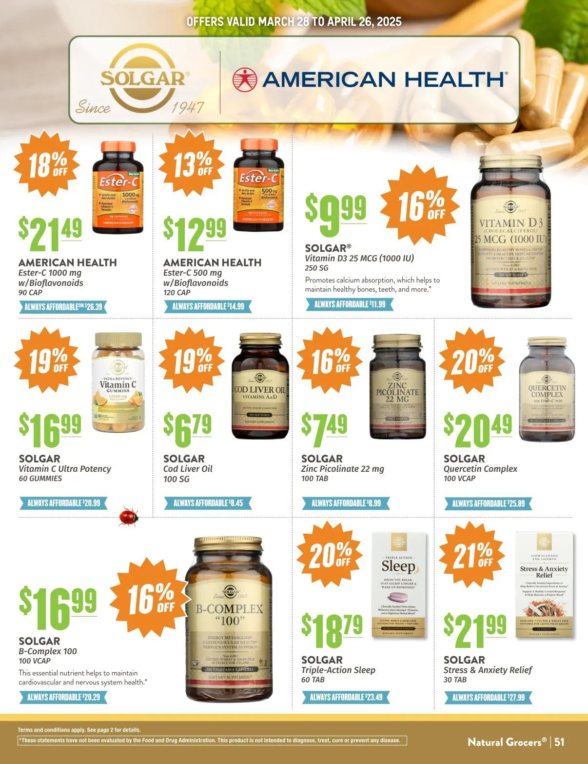 Weekly ad Natural Grocers Deals from April 4 to April 30 2025 - Page 11