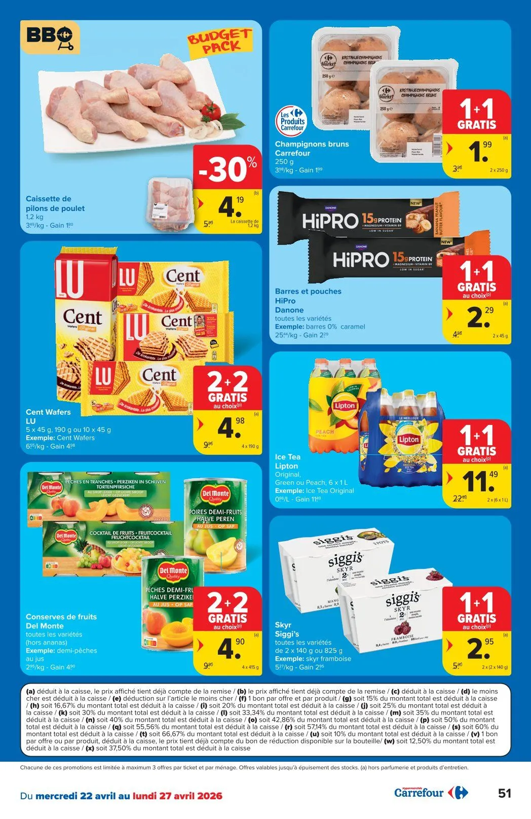 Carrefour folders van 22 april tot 4 mei 2026 - folder pagina 51