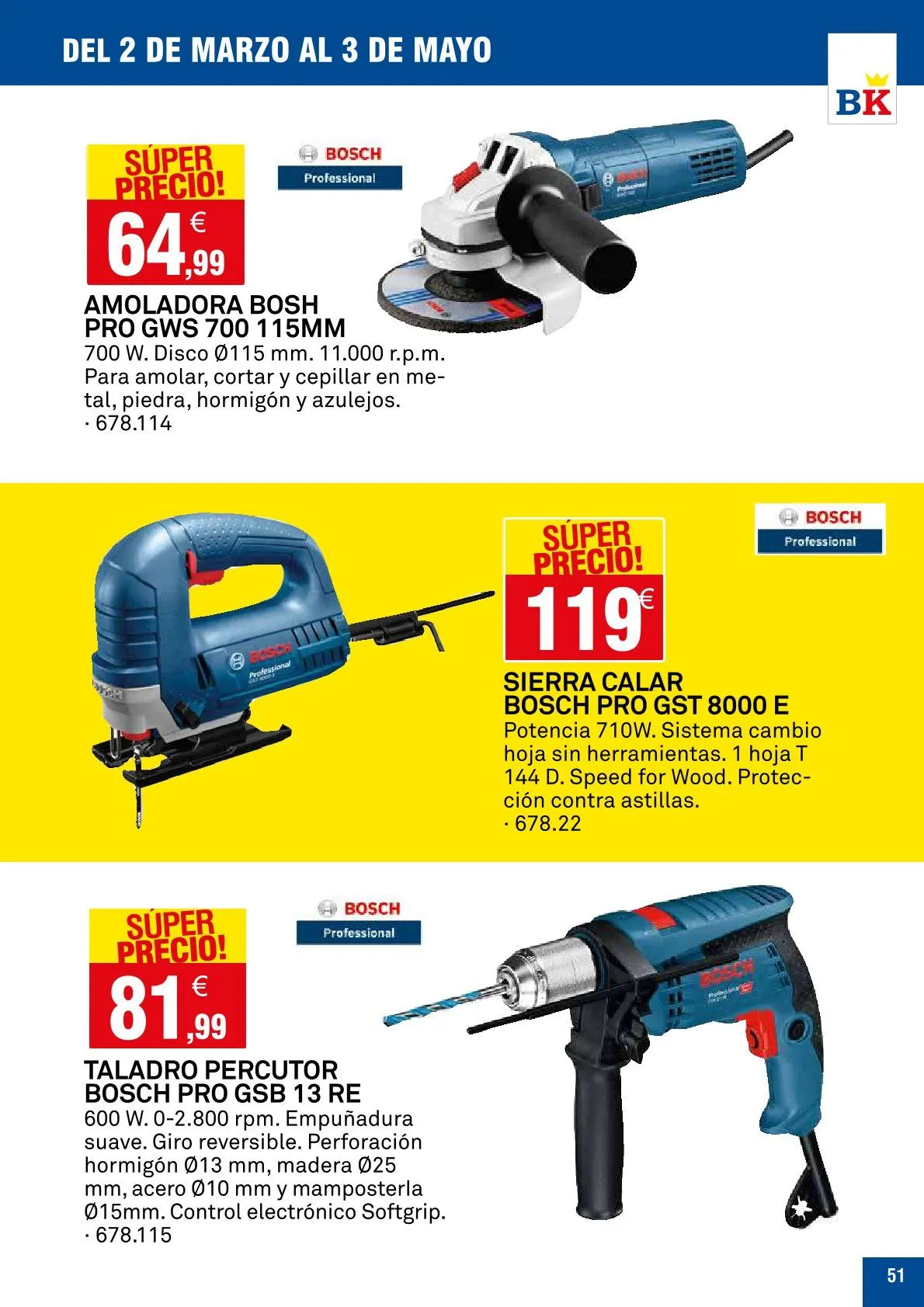 Catálogo de Bricoking Ofertas 2 de marzo al 3 de marzo 2026 - Página 51