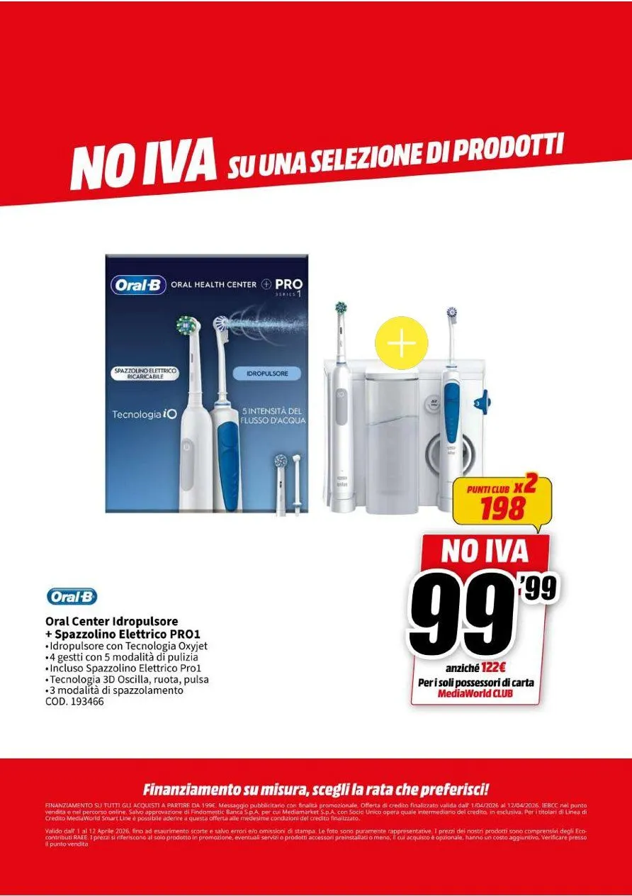 Volantini MEDIAWORLD da 1 aprile a 12 aprile di 2026 - Pagina del volantino 51