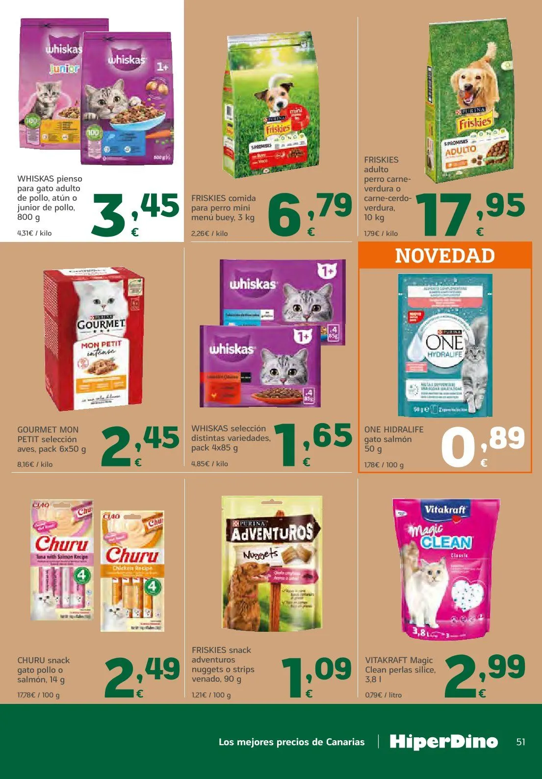 Catálogo de HiperDino Ofertas 21 de julio al 6 de agosto 2026 - Página 51