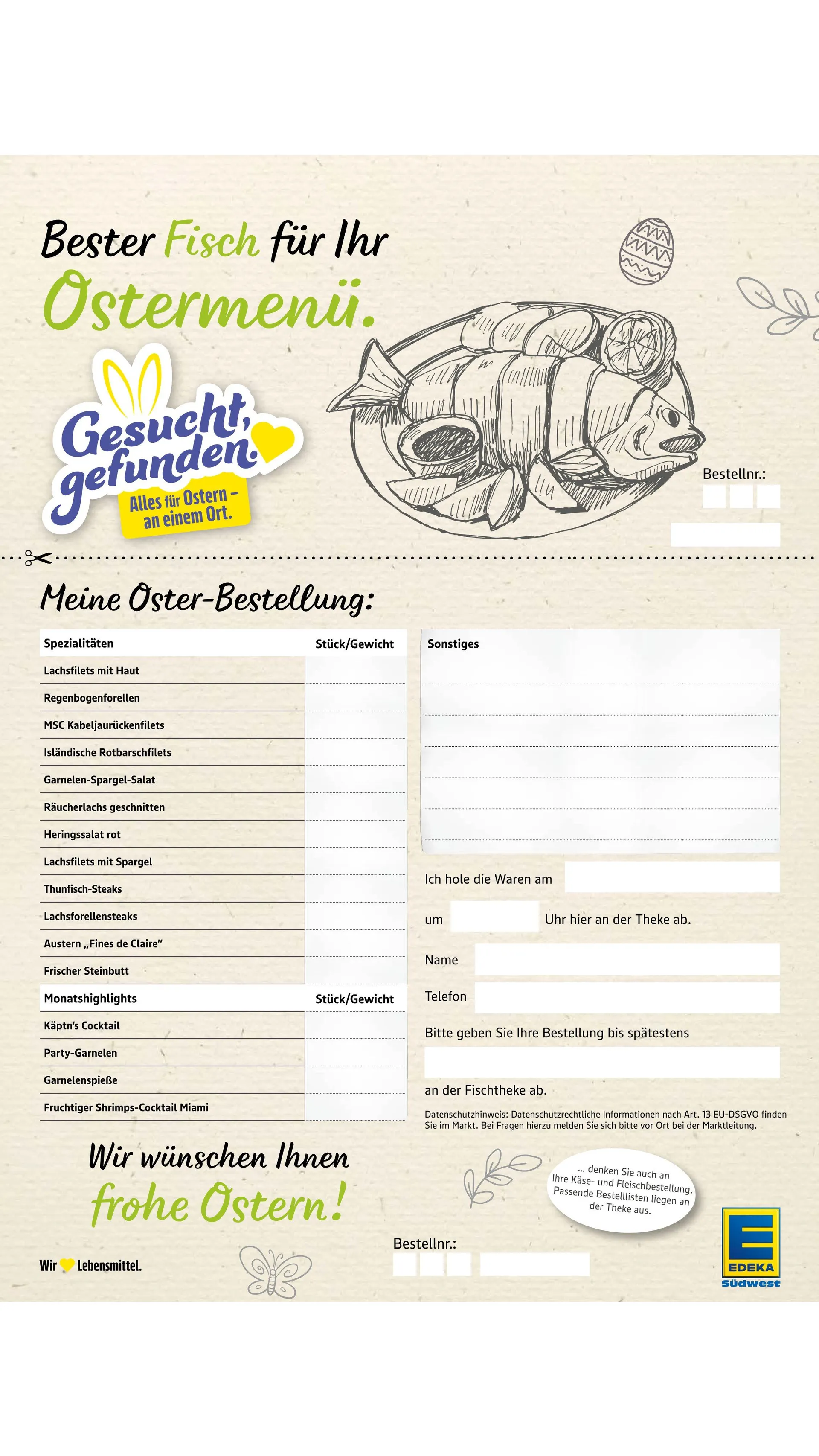 Edeka Prospekte von 16. März bis 21. März 2026 - Prospekt seite 52