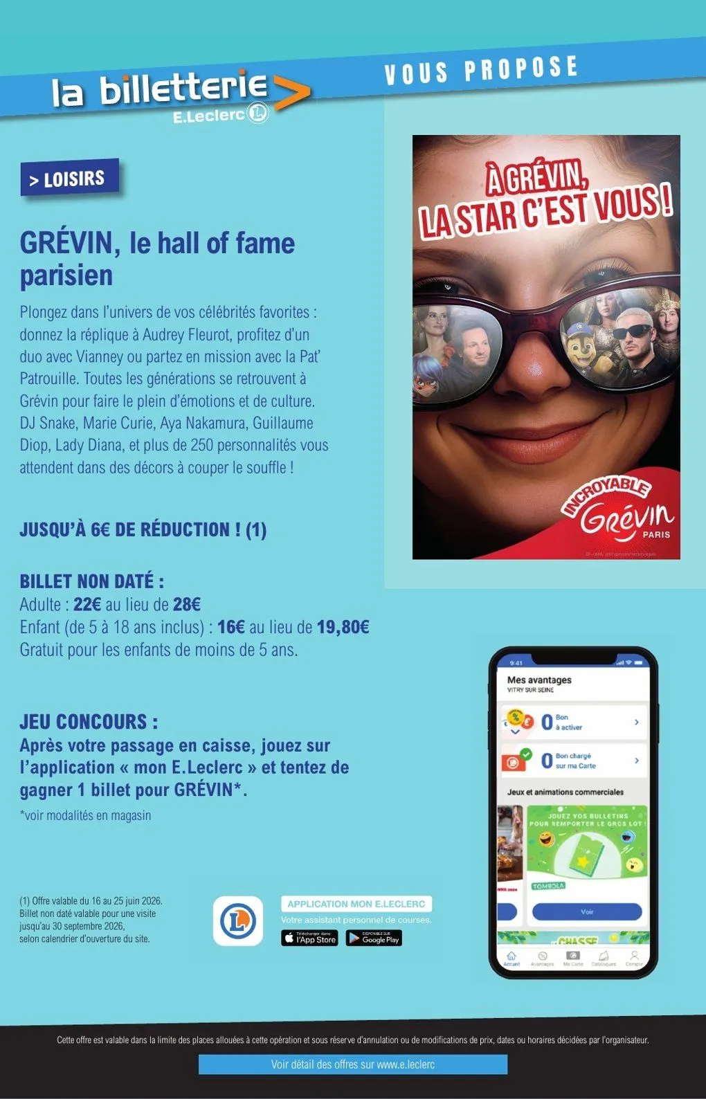 Catalogues E.Leclerc du 16 juin au 20 juin 2026 - Catalogue page 52