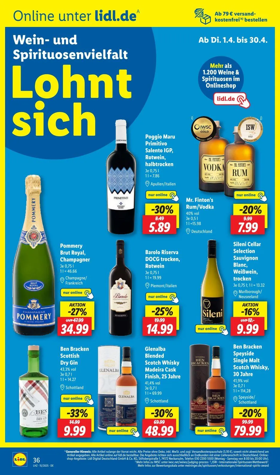 Lidl Prospekt von 7. April bis 12. April 2025 - Prospekt seite 51