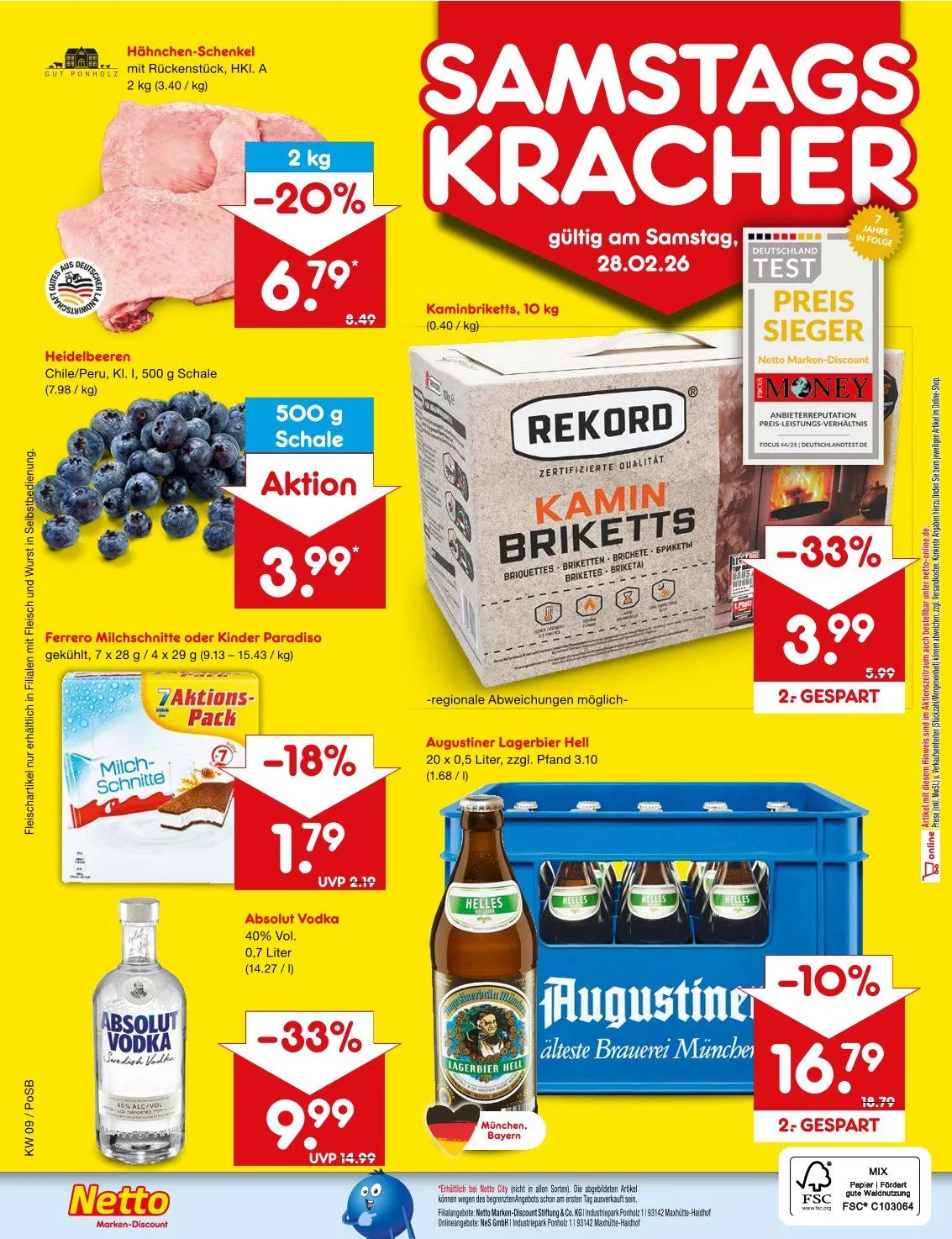 Netto Marken-Discount Prospekte von 2. März bis 7. März 2026 - Prospekt seite 52