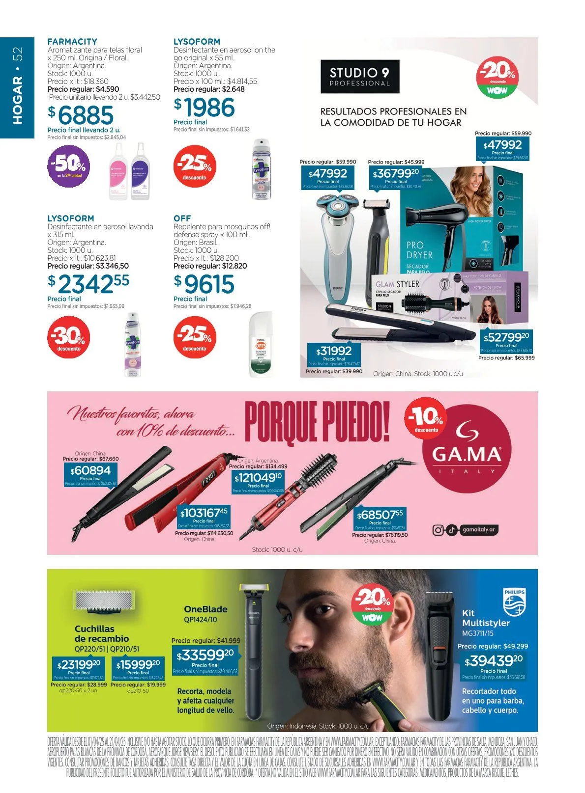 Ofertas de Farmacity Ofertas 7 de abril al 21 de abril 2025 - Página 52 del catálogo