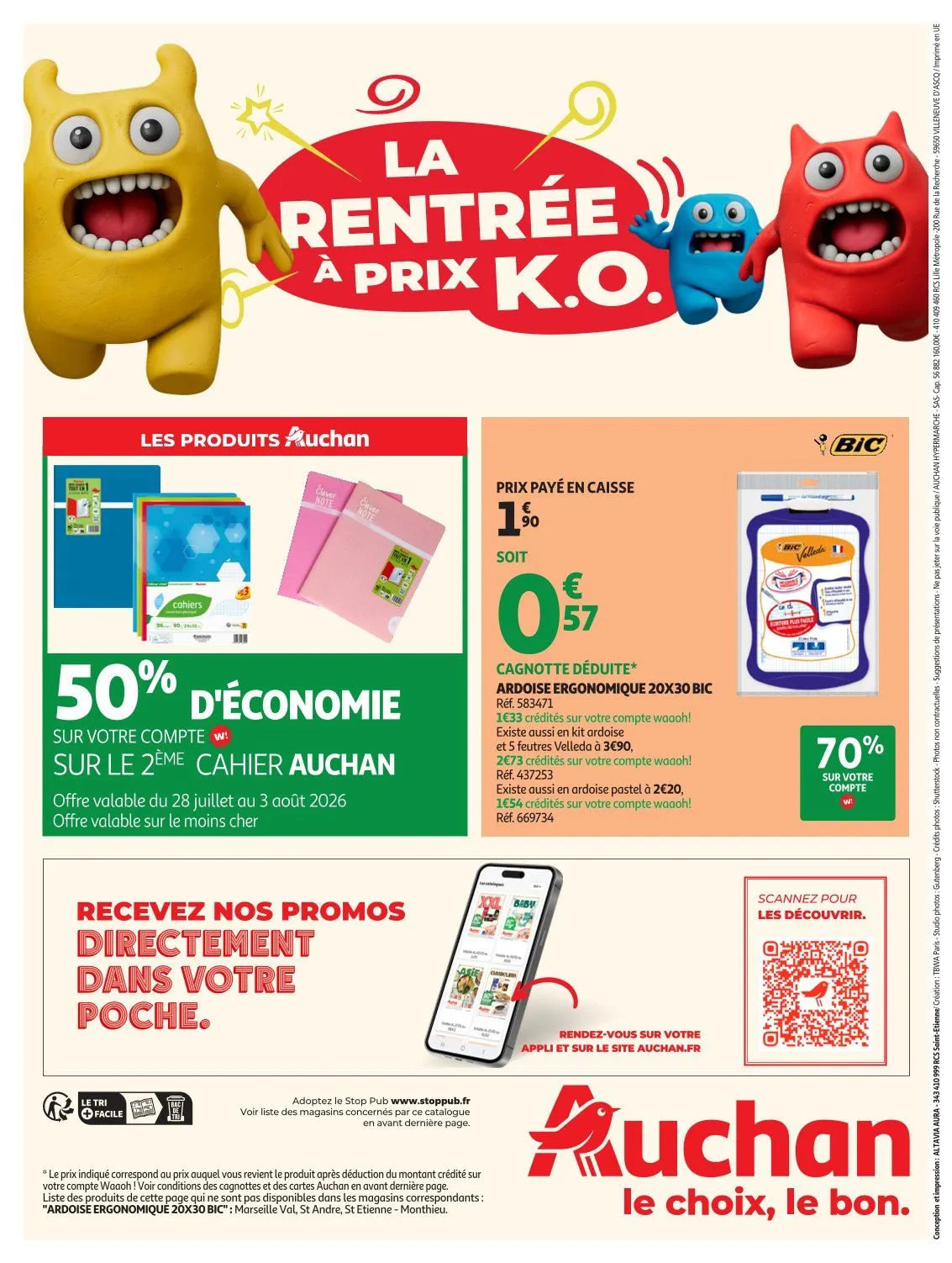 Catalogues Auchan du 28 juillet au 8 août 2026 - Catalogue page 52
