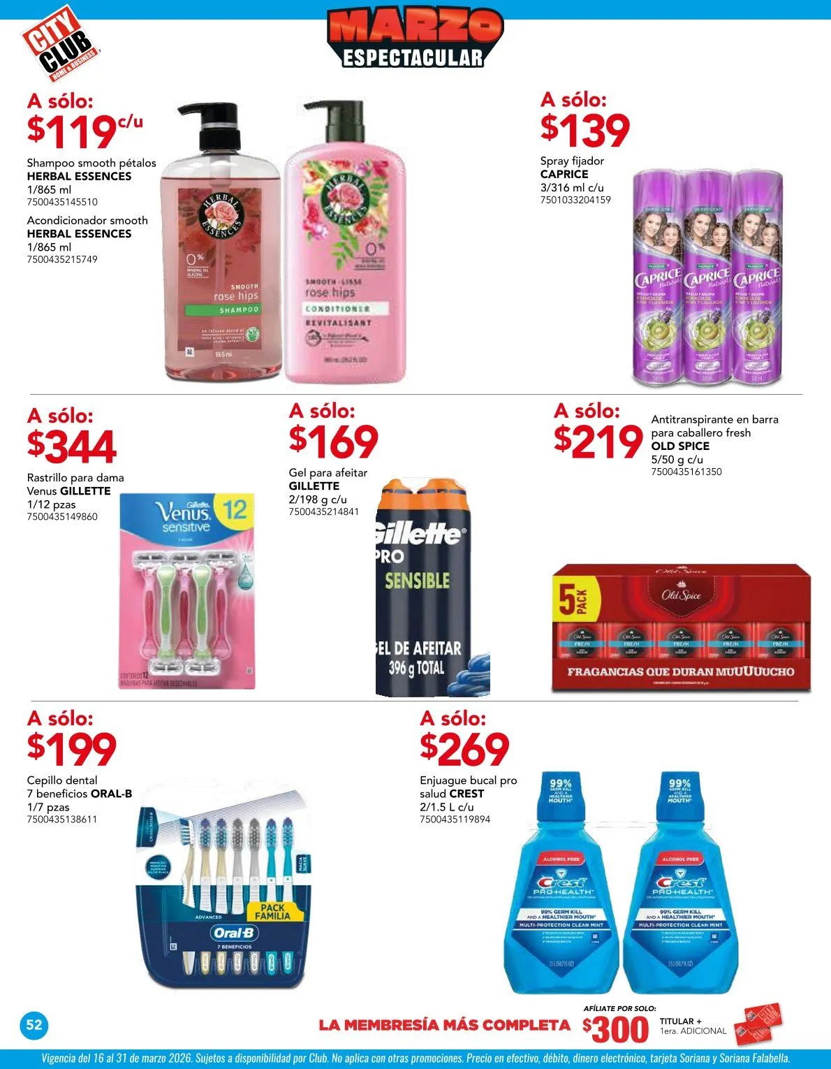 Catálogo de Ofertas  City Club 2 de marzo al 31 de marzo 2026 - Pagina 52