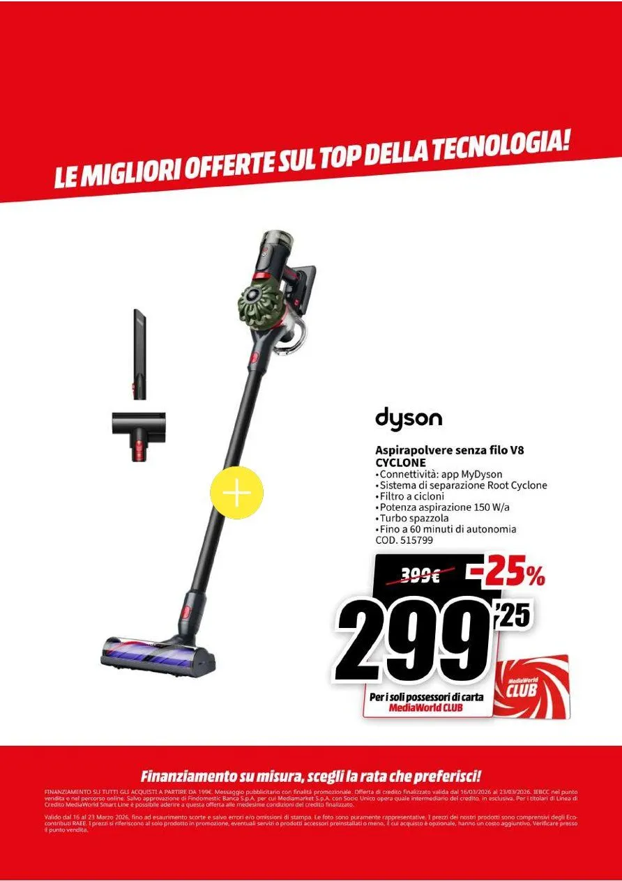 Volantini MEDIAWORLD da 16 marzo a 23 marzo di 2026 - Pagina del volantino 52