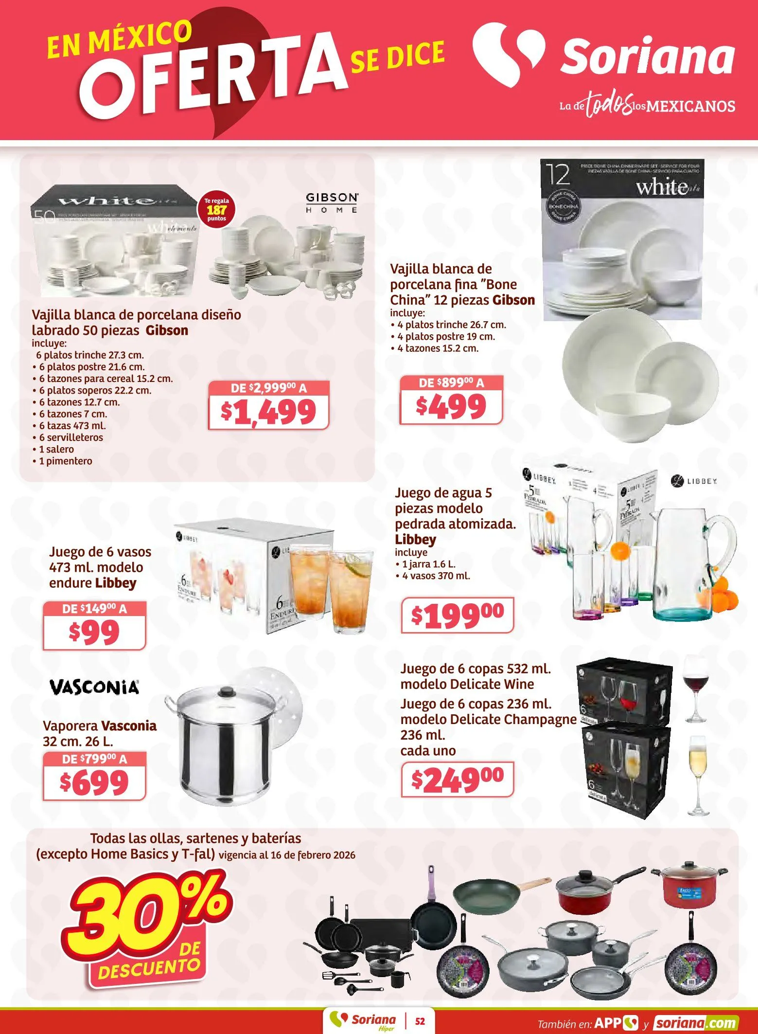 Catálogo de Soriana Ofertas 12 de febrero al 25 de febrero 2026 - Pagina 52