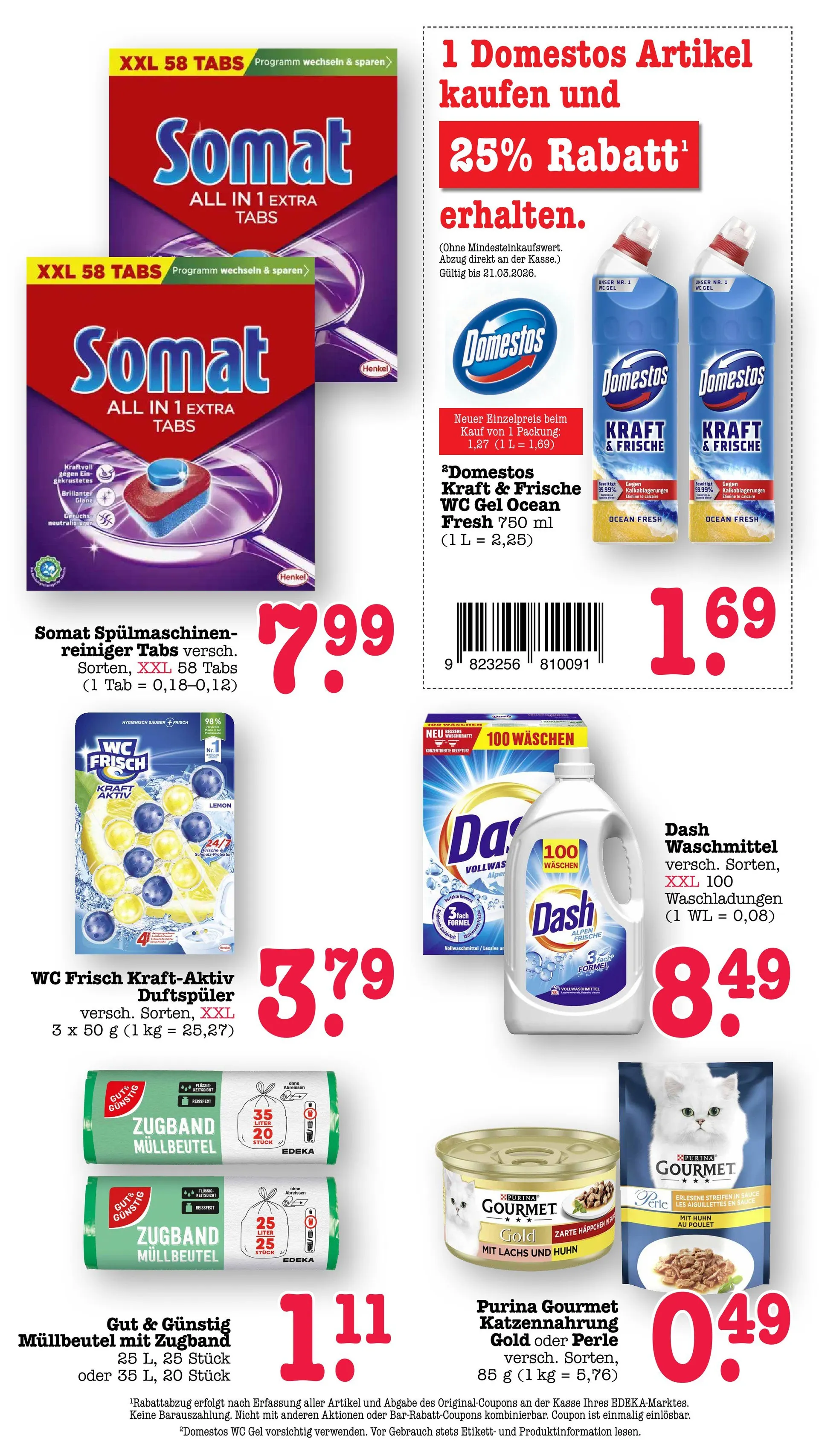 Edeka Prospekte von 16. März bis 21. März 2026 - Prospekt seite 52