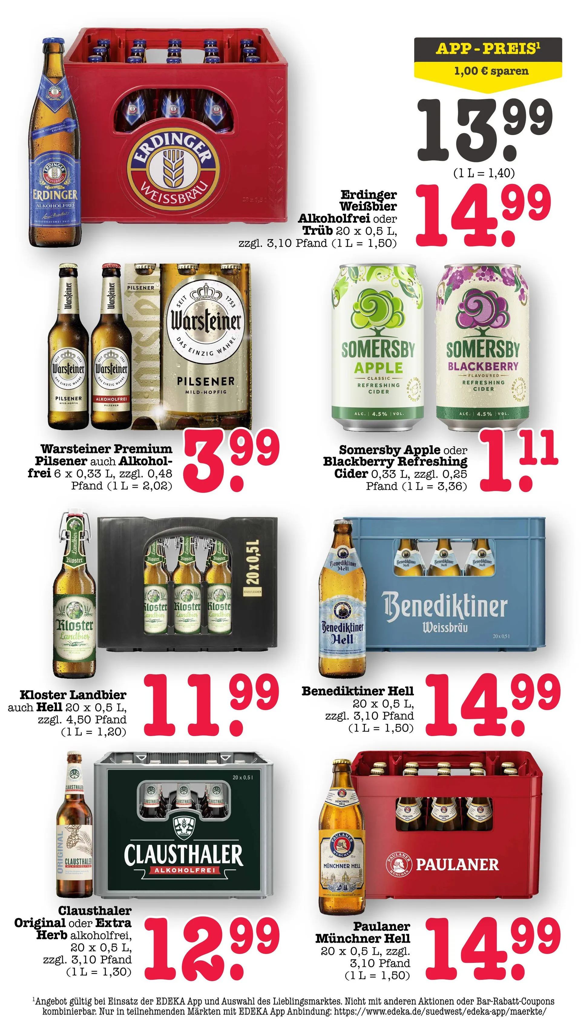 Edeka Angebote von 7. April bis 11. April 2026 - Prospekt seite 52