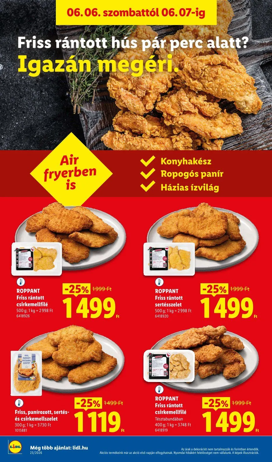 Katalógus Lidl legfrissebb ajánlatai június 4.-tól június 10.-ig 2026. - Oldal 52