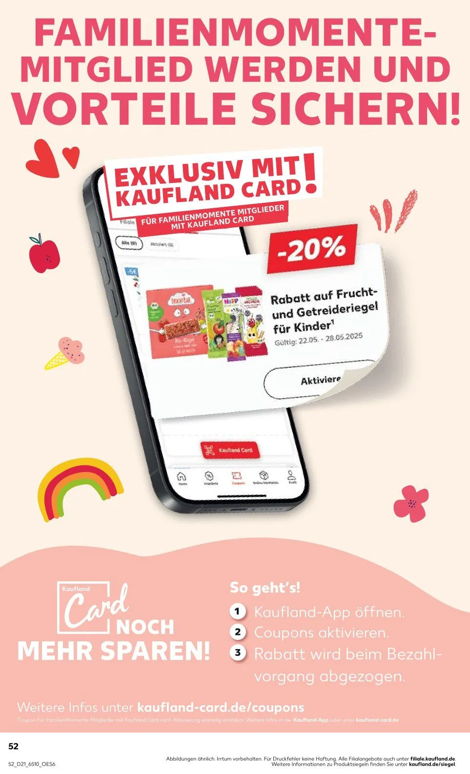 Kaufland Prospekt von 22. Mai bis 28. Mai 2025 - Prospekt seite 52