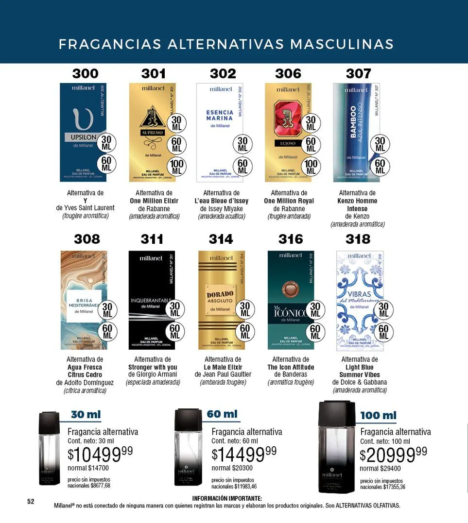 Ofertas de Ofertas Millanel  30 de marzo al 26 de abril 2026 - Página 52 del catálogo