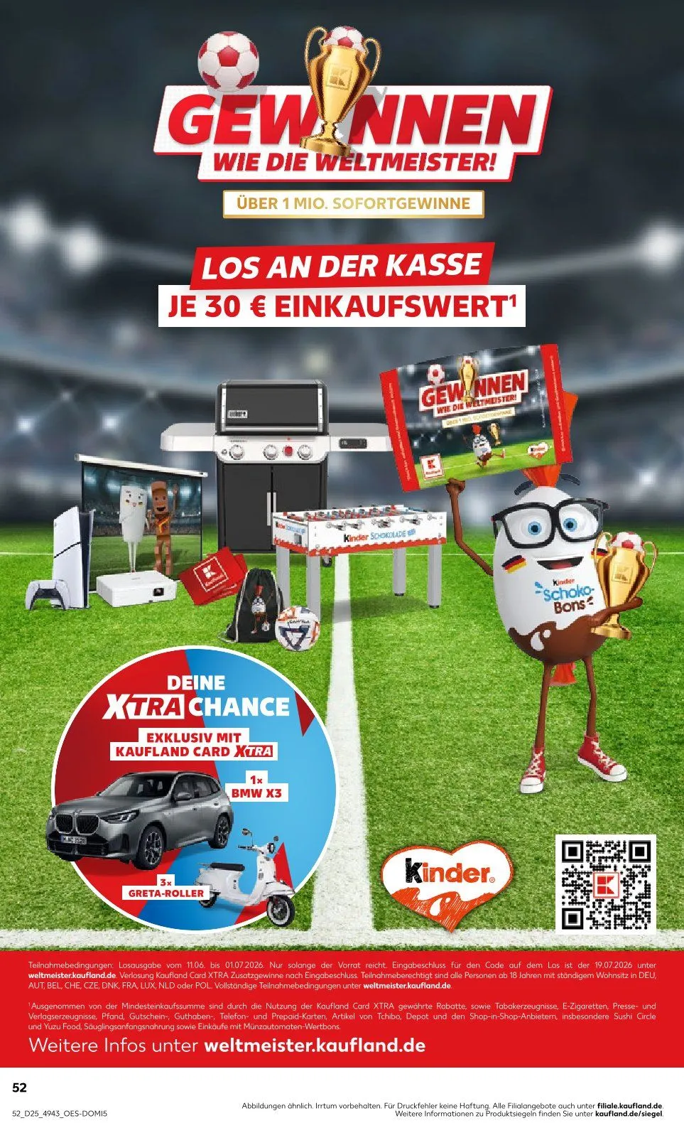 Kaufland Prospekte  von 18. Juni bis 24. Juni 2026 - Prospekt seite 52