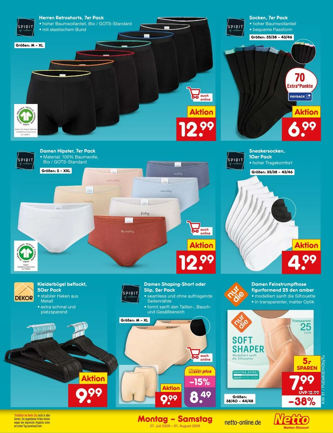 Netto Marken-Discount folders van 27 juli tot 1 augustus 2026 - Folder pagina 52
