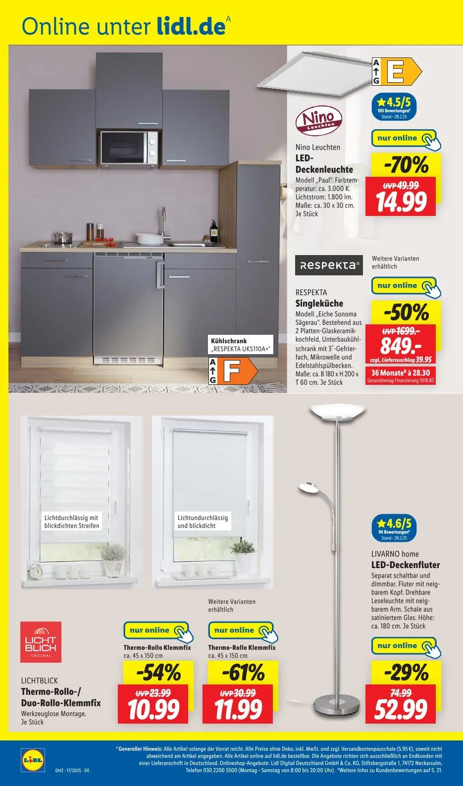 Lidl Angebote von 22. April bis 26. April 2025 - Prospekt seite 52