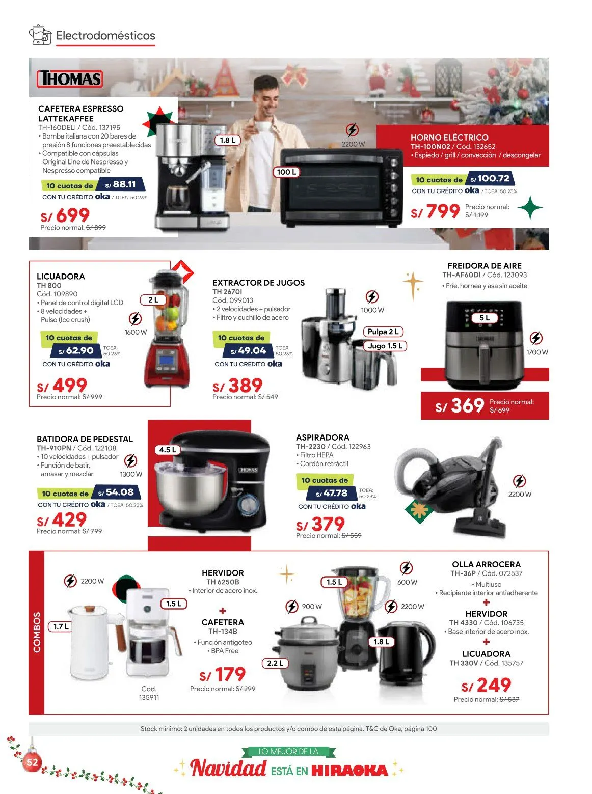 Catalogo de Hiraoka Ofertas 9 de diciembre al 31 de diciembre 2025 - Pag 52