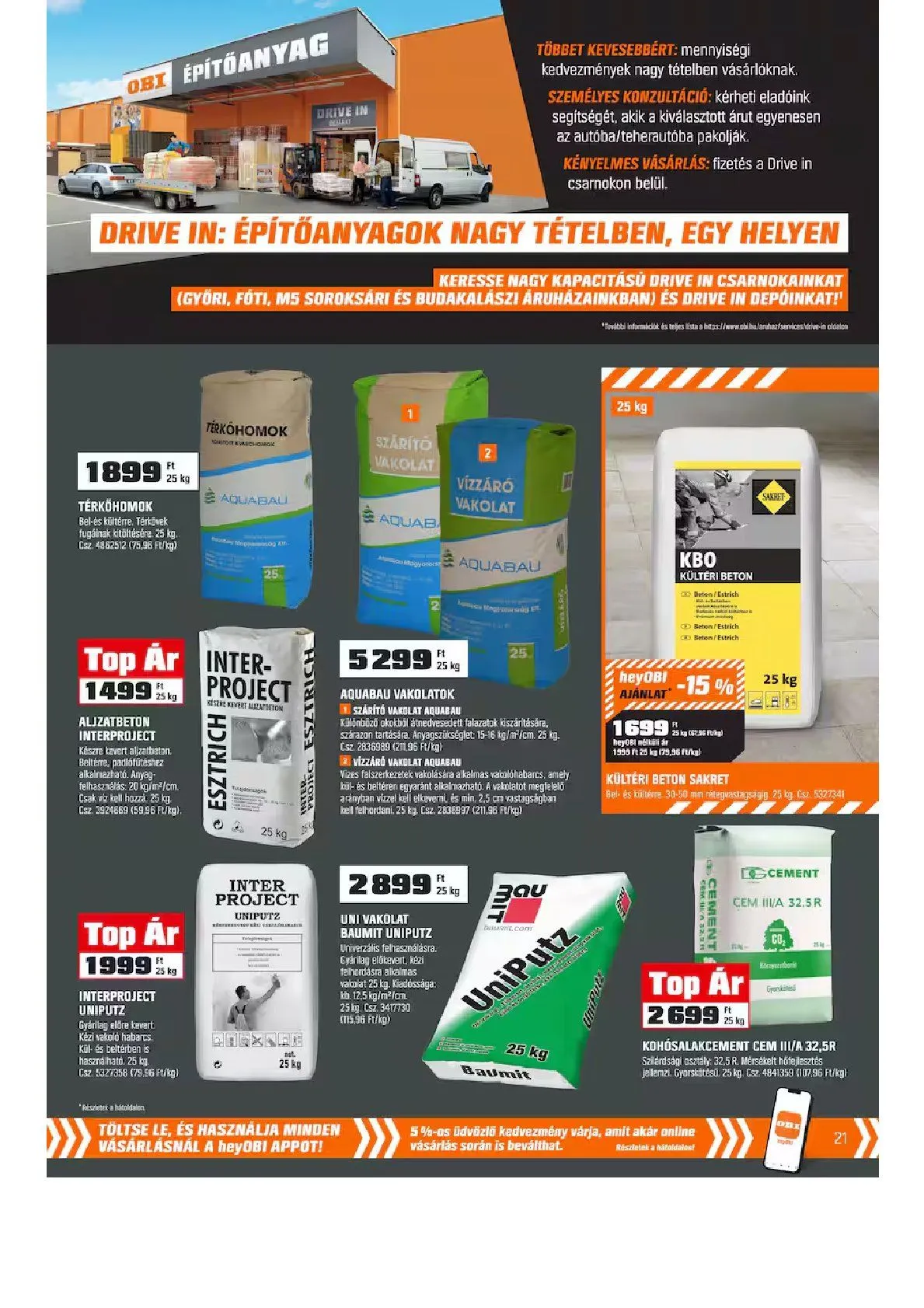 Katalógus OBI legfrissebb ajánlatai március 9.-tól március 29.-ig 2026. - Oldal 53