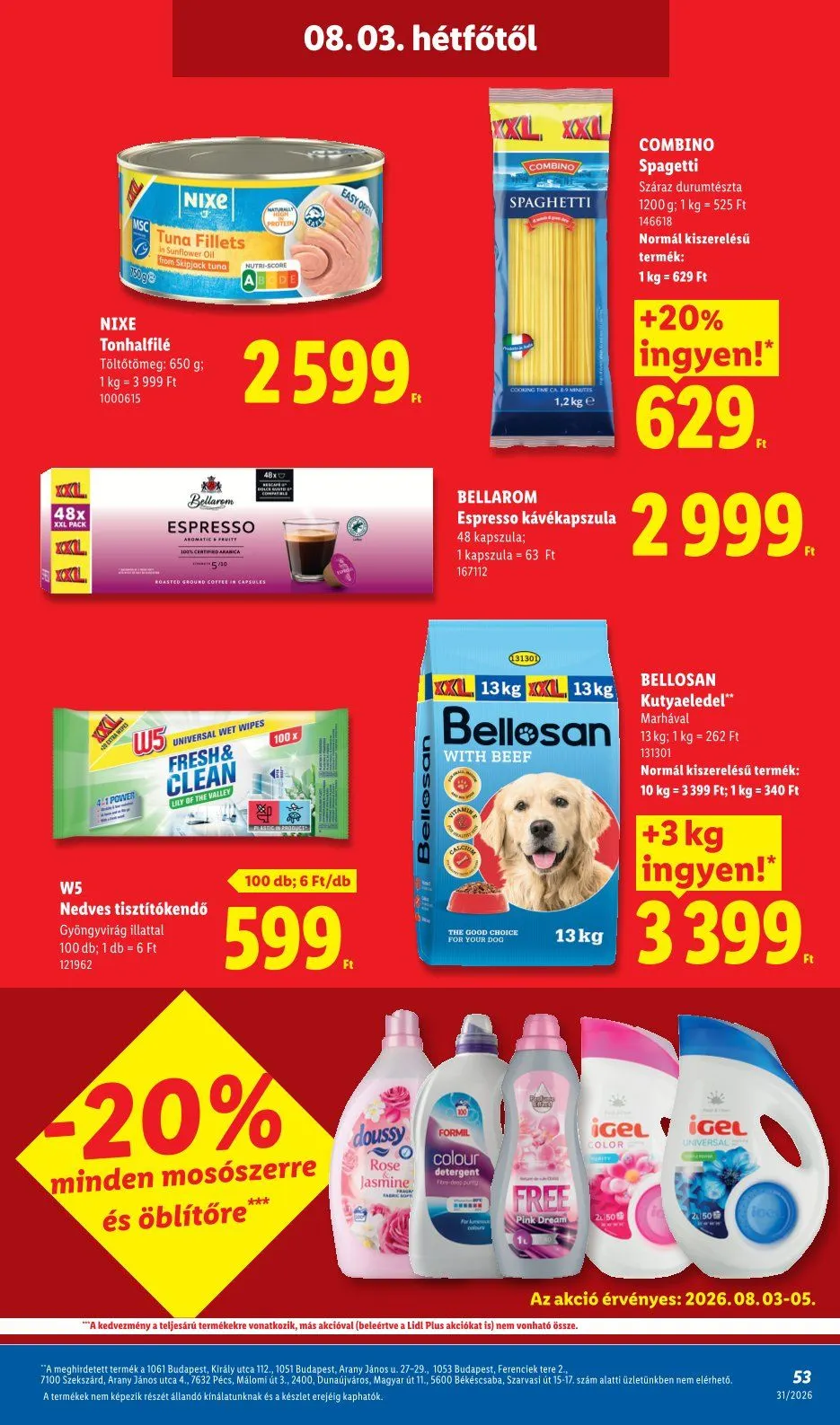 Katalógus Lidl  július 30.-tól augusztus 8.-ig 2026. - Oldal 53