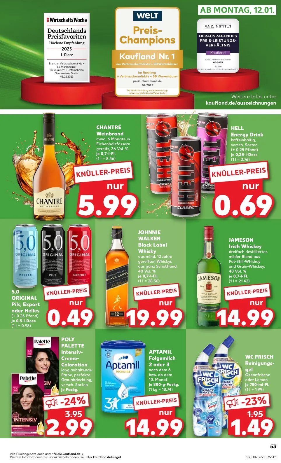 Kaufland Duitsland prospeckt van 8 januari tot 14 januari 2026 - Folder pagina 53